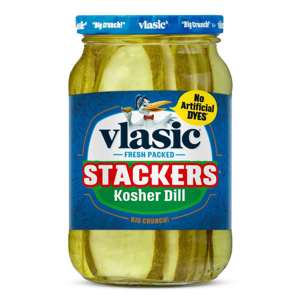 Pickled Goods & Olives Vlasic Keto Friendly Stackers Kosher Dill Pickles hero