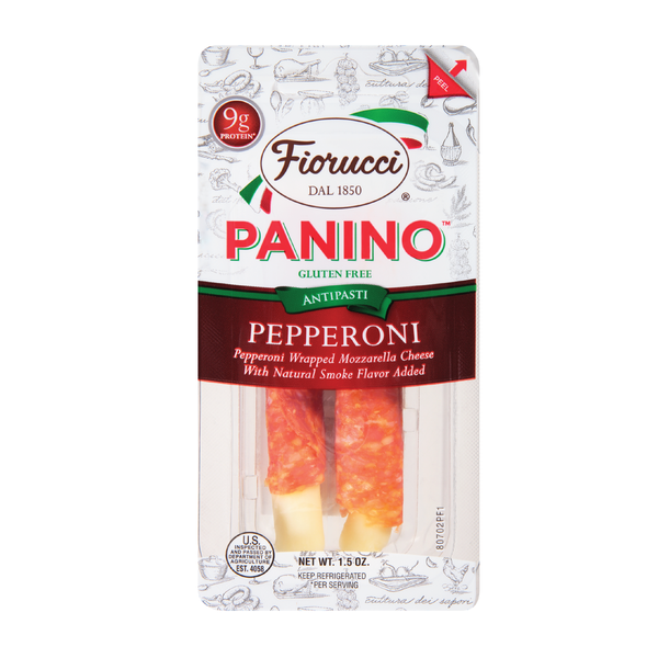 Deli Packaged Specialty Meat Fiorucci Panino Antipasti Pepperoni hero