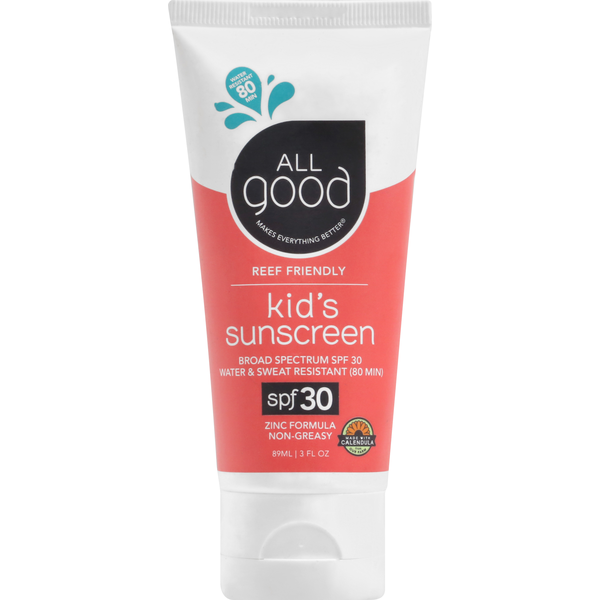 Body Lotions & Soap All Good Sunscreen, Kid's, Broad Spectrum SPF 30 hero