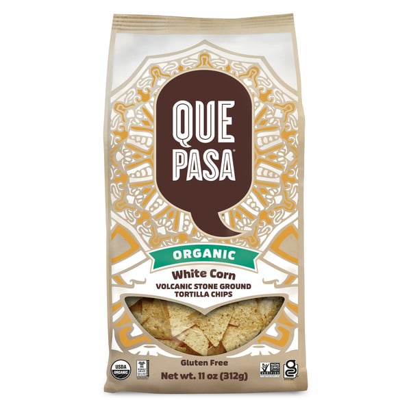 Chips & Pretzels Que Pasa White Corn Tortilla Chips hero