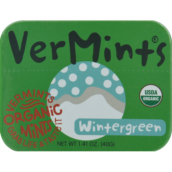 Mint & Gum VerMints Mints, Organic, Wintergreen hero