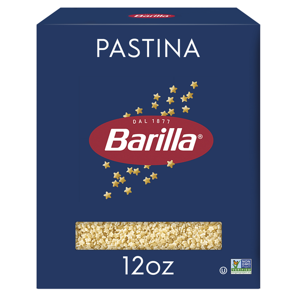 Dry Pasta Barilla Pastina - Non-GMO Pasta Made with Durum Wheat Semolina & Kosher Certified hero