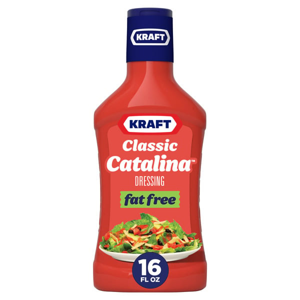 Salad Dressing & Toppings Kraft Classic Catalina Fat Free Salad Dressing hero