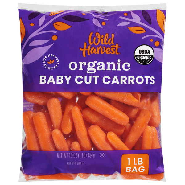 Packaged Vegetables & Fruits Wild Harvest Organic Baby Cut Carrots hero