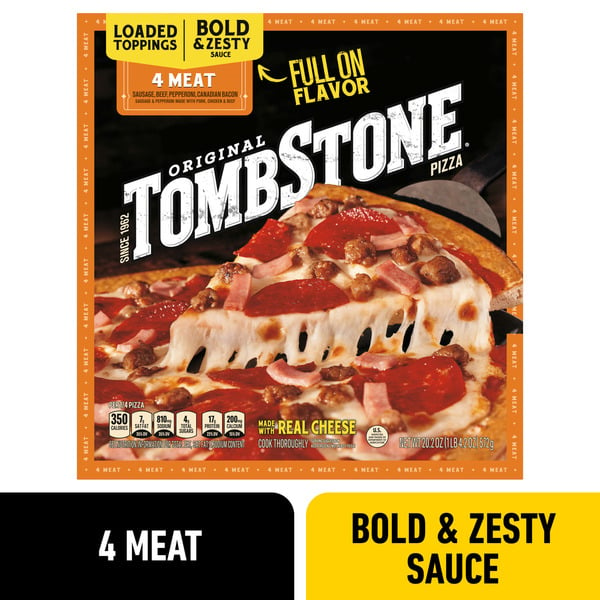 Frozen Pizza Tombstone Four Meat Frozen Pizza hero