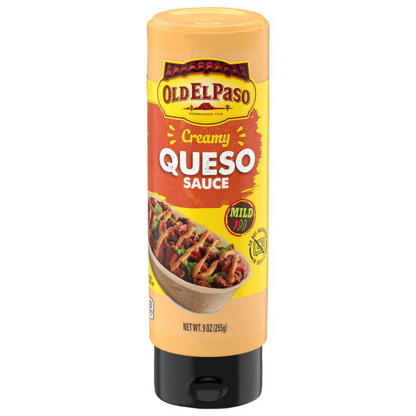 Latino Foods Old El Paso Sauce, Queso, Creamy, Mild hero