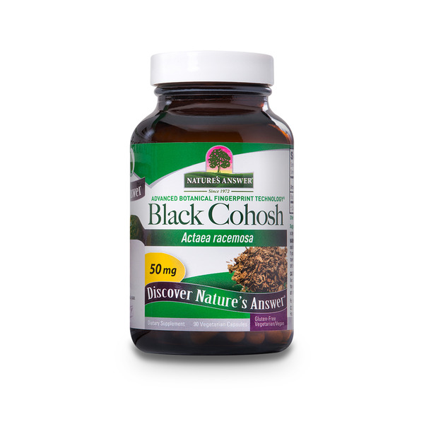 Vitamins & Supplements Nature's Answer Black Cohosh Root Capsules hero