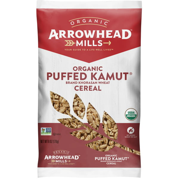 Cereal Arrowhead Mills Organic Puffed Kamut Cereal hero