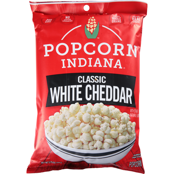 Popcorn & Jerky Popcorn Indiana Popcorn, Classic White Cheddar hero