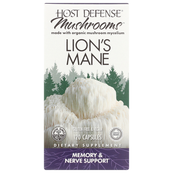 Vitamins & Supplements Host Defense Lion's Mane Capsules - hero