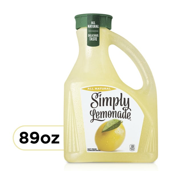 Refrigerated Simply Lemonade hero