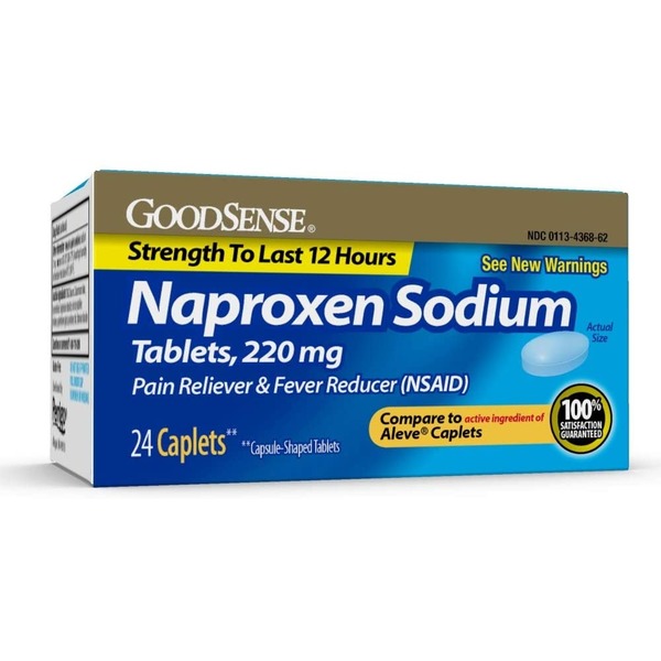 Vitamins & Supplements Good Sense 220 Mg Naproxen Sodium Caplets hero