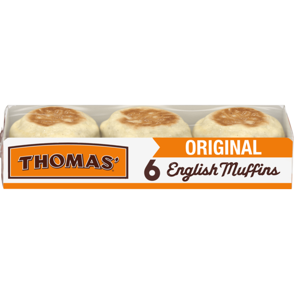 Breakfast Bakery Thomas’ 6 count, Original English Muffins hero