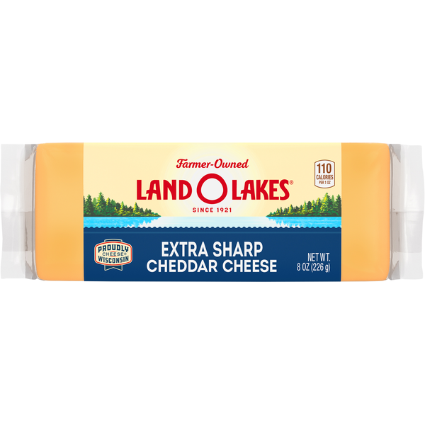 Packaged Cheese Land O Lakes Cheese, Cheddar, Extra Sharp hero