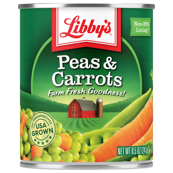 Canned/Jarred Vegetables Libby's Peas & Carrots hero