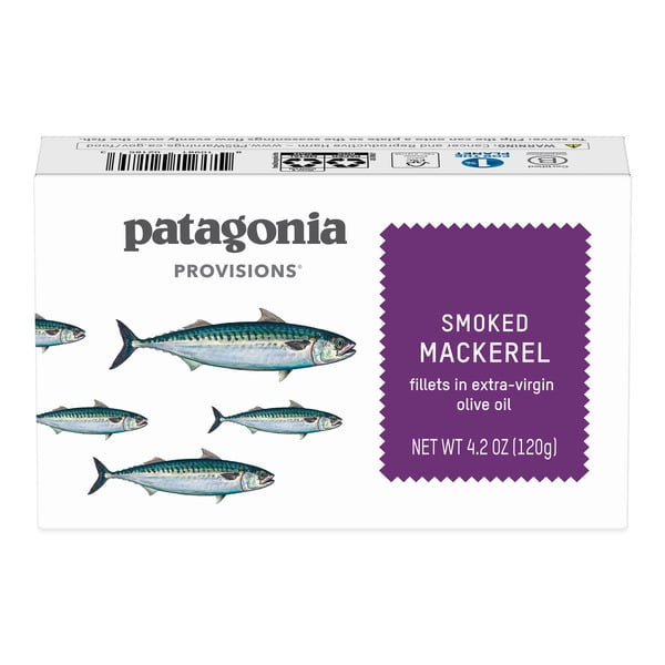 Packaged Seafood Patagonia Provisions Smoked Mackerel hero