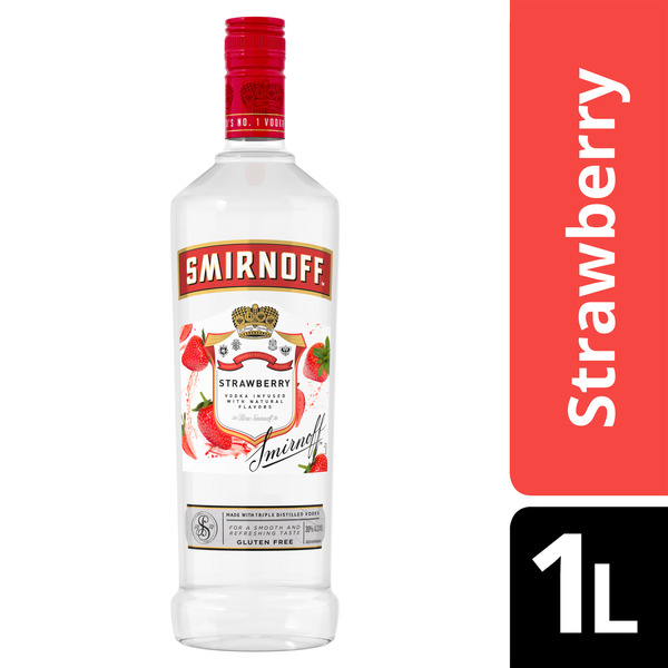 Spirits Smirnoff Strawberry (Vodka Infused with Natural Flavors) hero