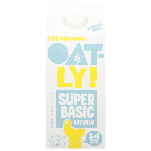 Milk Oatly Oatmilk, Super Basic, The Original hero