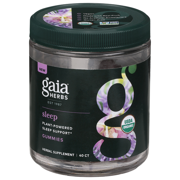 Stress & Sleep Aids Gaia Herbs Sleep, Gummies hero