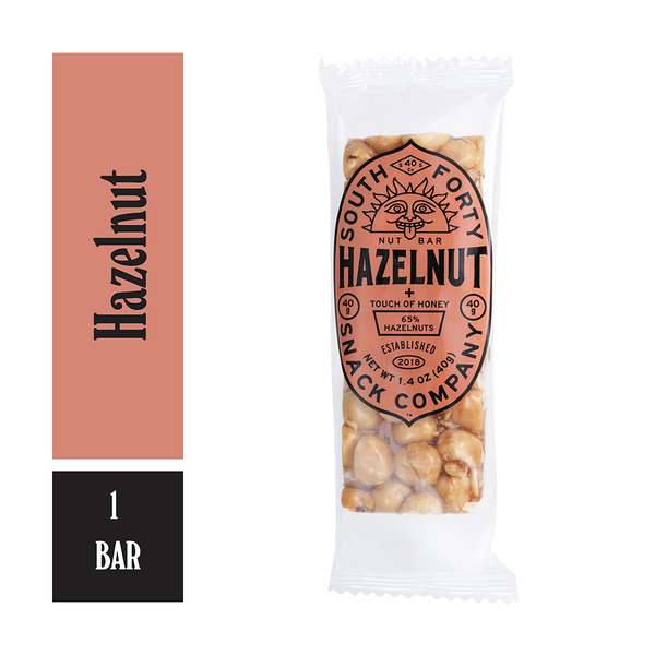 Breakfast Bars & Pastries South Forty Snacks Hazelnut Nut Bar hero