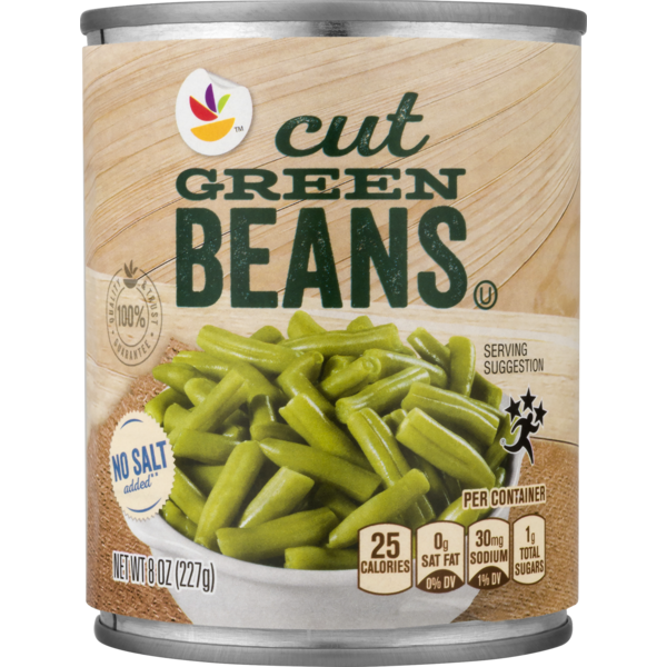 Canned & Jarred Vegetables Store Brand Green Beans, Cut hero