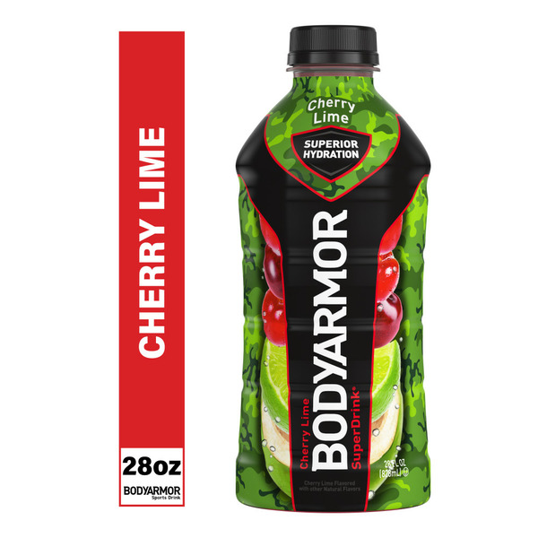 Energy & Sports Drinks BODYARMOR SuperDrink Cherry Lime Electrolyte Hydration Sports Drink hero