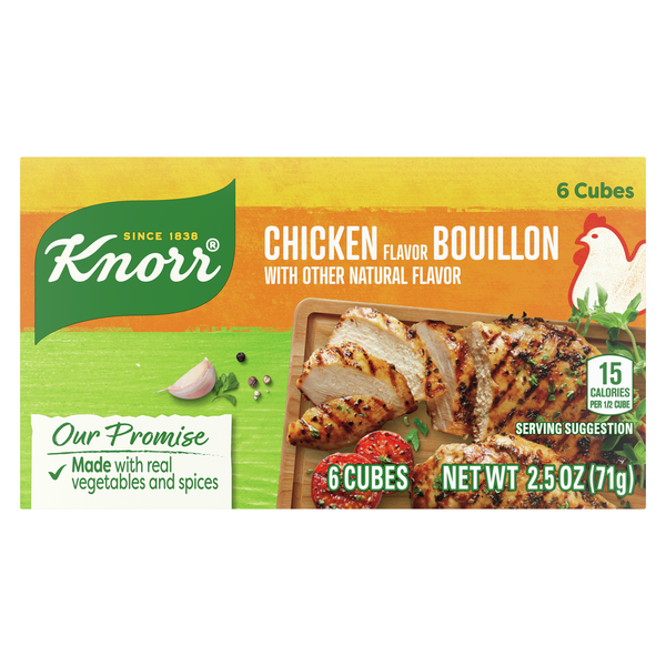 Soup, Broth & Bouillon Knorr Cube Bouillon Chicken hero