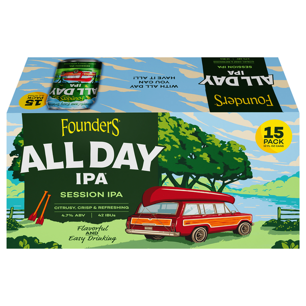 Beers Founders Brewing All Day IPA, Cans hero