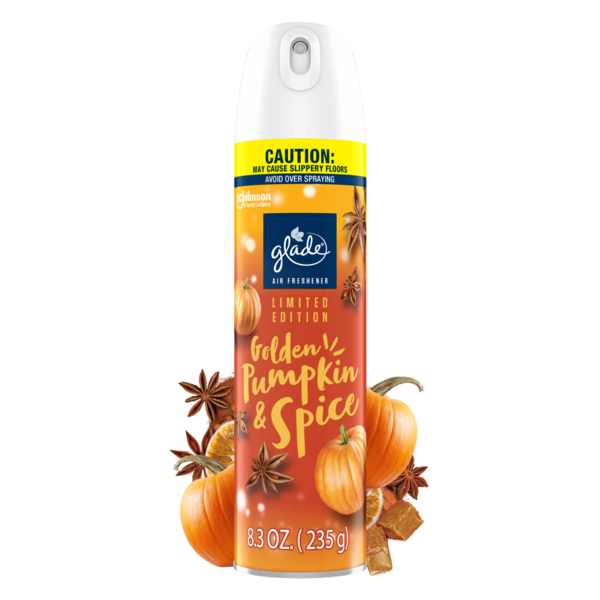 Air Fresheners & Candles Glade® Air Freshener Spray for Home, Golden Pumpkin & Spice Scent hero