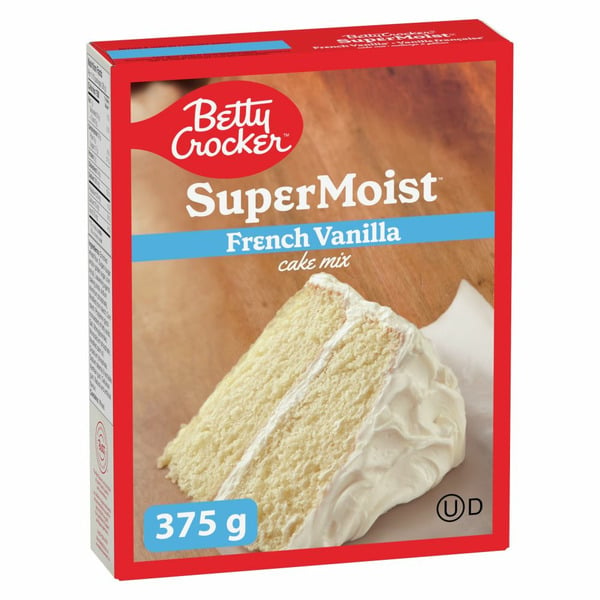 Doughs, Gelatins & Bake Mixes Betty Crocker Super Moist French Vanilla Cake Mix hero