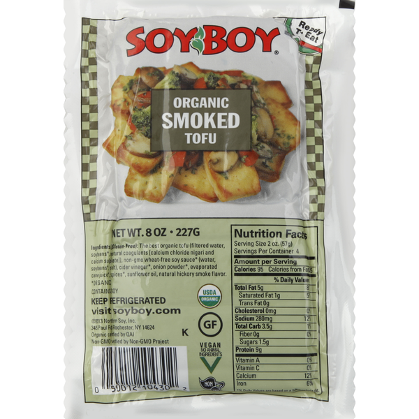 Tofu & Meat Alternatives Soyboy Tofu, Organic, Smoked hero