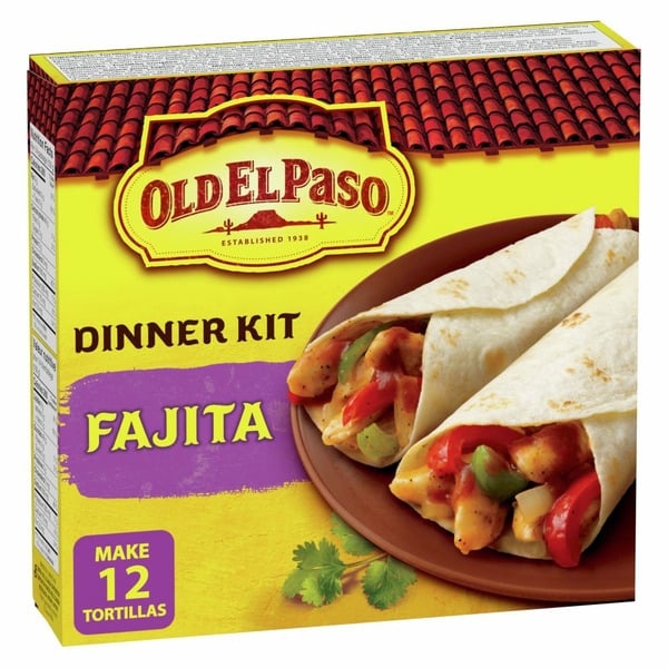 Instant Foods Old El Paso Fajita Dinner Kit hero