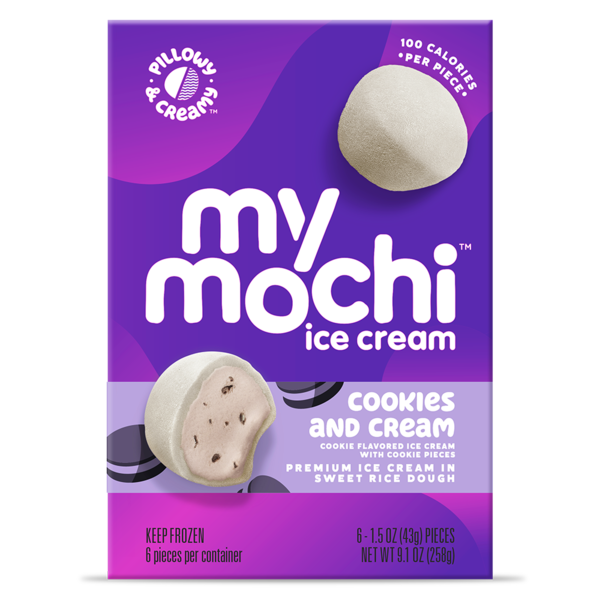 Ice Cream & Ice My/Mochi Ice Cream Cookies & Cream hero