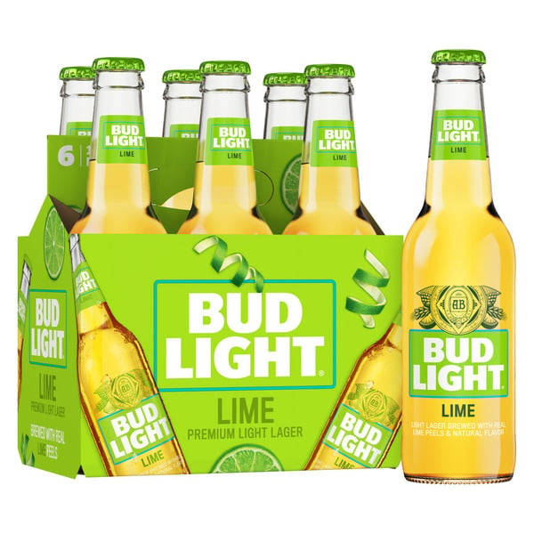 Lagers Bud Light Lime Lager Beer Bottles hero