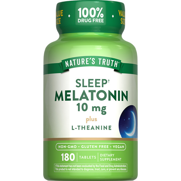 Nature's Truth Melatonin Tablets hero