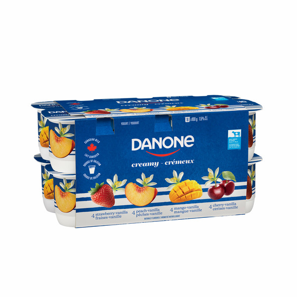 Yogurt Danone Creamy Creamy Yogurt, Variety hero