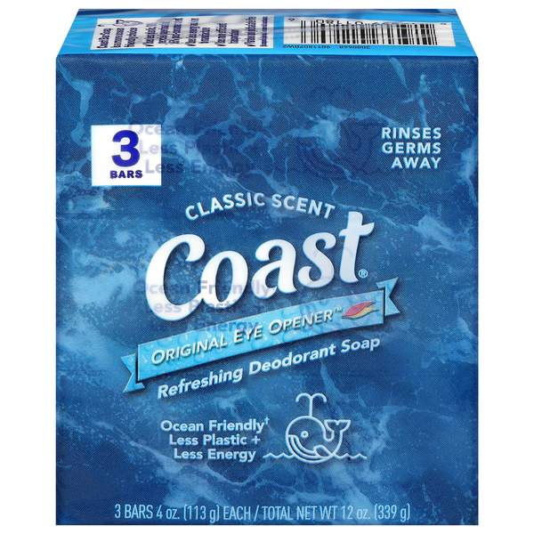 Body Lotions & Soap Coast Soap, Deodorant, Refreshing, Classic Scent hero