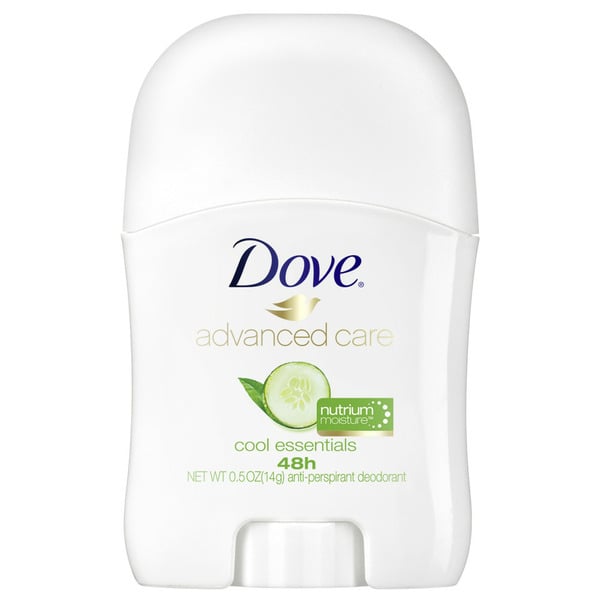 Dove Travel Sized Antiperspirant Deodorant Stick Cool Essentials, hero