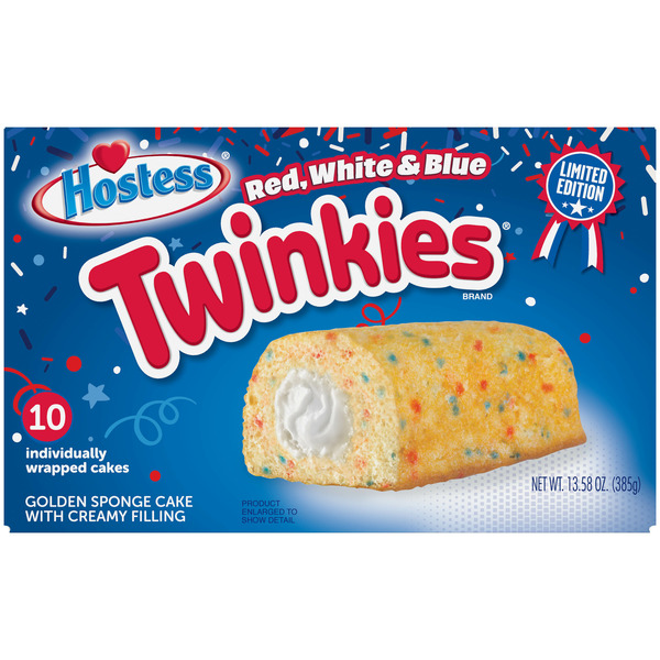 Cookies & Cakes Hostess Red White and Blue TWINKIES hero