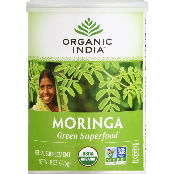 Vitamins & Supplements ORGANIC INDIA Moringa hero