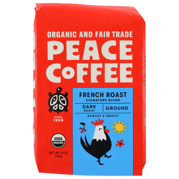 Coffee Peace Coffee Organic French Roast — Ground hero