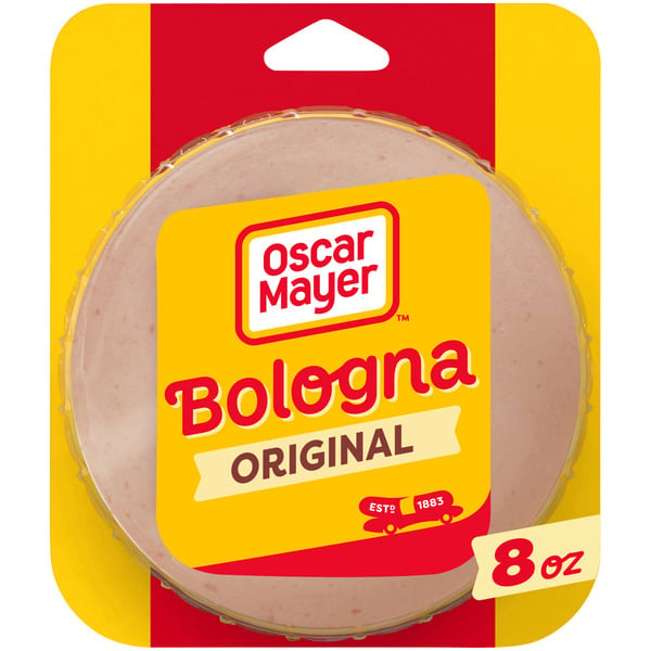 Packaged Meat Oscar Mayer Bologna Sliced Deli Sandwich Lunch Meat hero