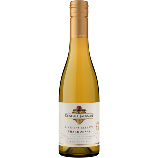 Single Serve Wines Kendall-Jackson Chardonnay Half Bottle Vintner's Reserve California White Wine hero