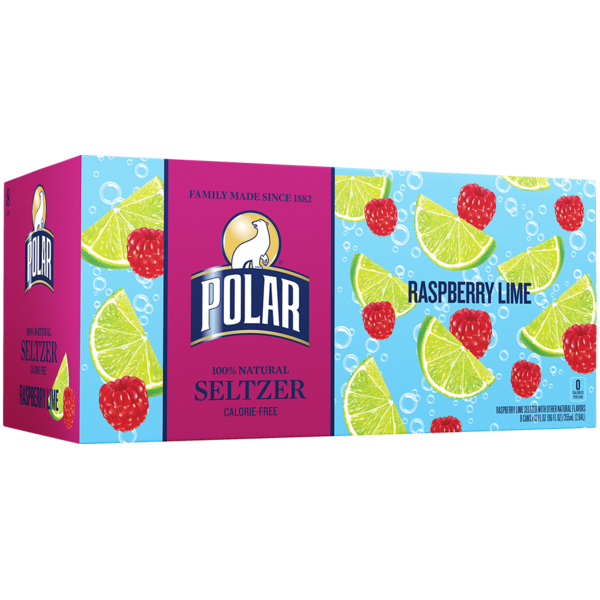 Polar Seltzer  Raspberry Lime hero