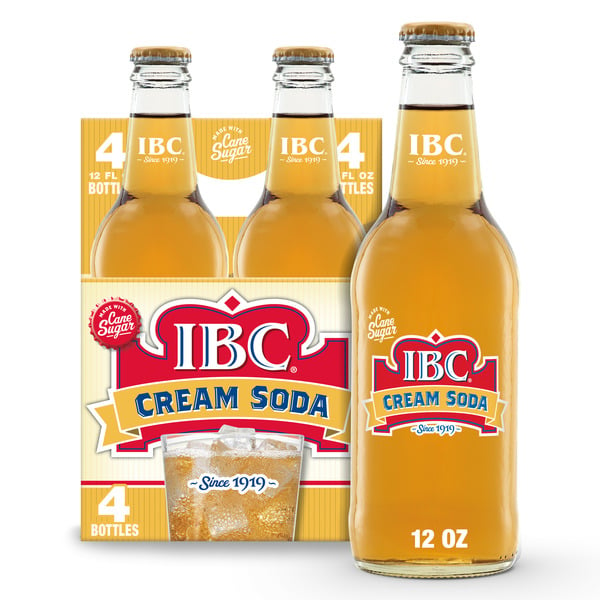 Soft Drinks IBC Cream Soda Made with Sugar hero