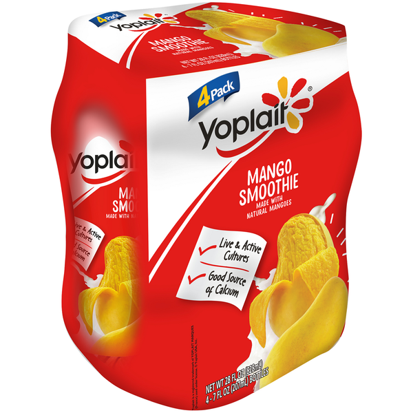 Cocoa & Drink Mixes Yoplait Mango Smoothie hero