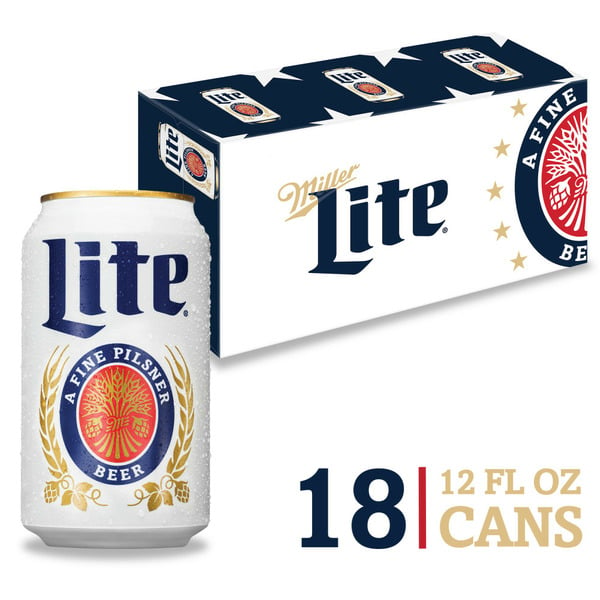 Beers & Coolers Miller Lite American Light Lager Beer hero