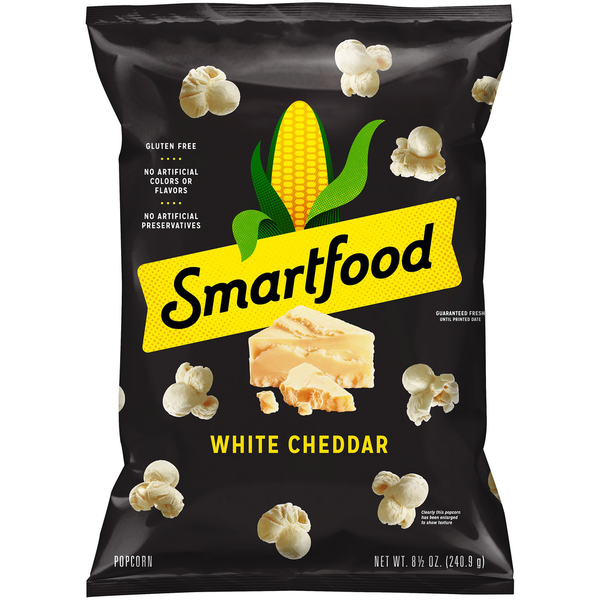 Popcorn & Jerky Smartfood White Cheddar Cheese Popcorn hero