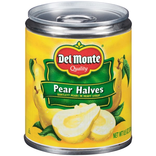 Canned Fruit & Applesauce Del Monte Pear, Halves hero