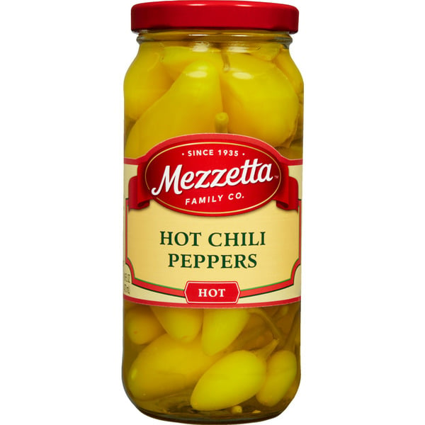 Canned/Jarred Vegetables Mezzetta Hot Chili Peppers hero